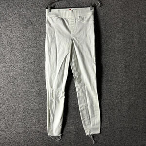 Spanx Women’s Size Small White High Waisted Skinny Stretch Denim Leggings